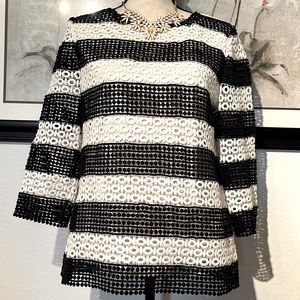 Beautiful embroidery top by Talbots size small